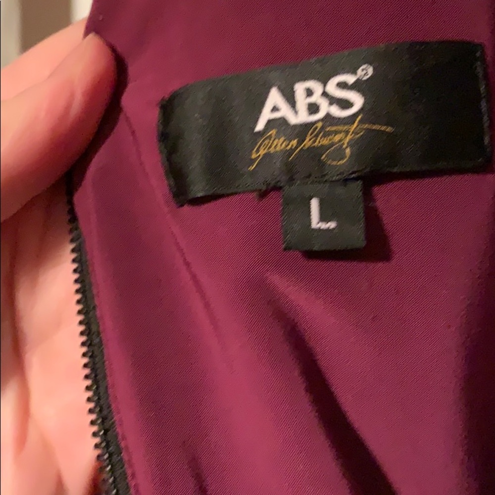 ABS Allen Schwartz Dress. Cocktail dress. Size L - Picture 3 of 5
